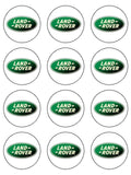 Land Rover Logo Edible Icing Cake Topper
