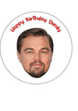 Leonardo Dicaprio Edible Icing Cake Topper 05