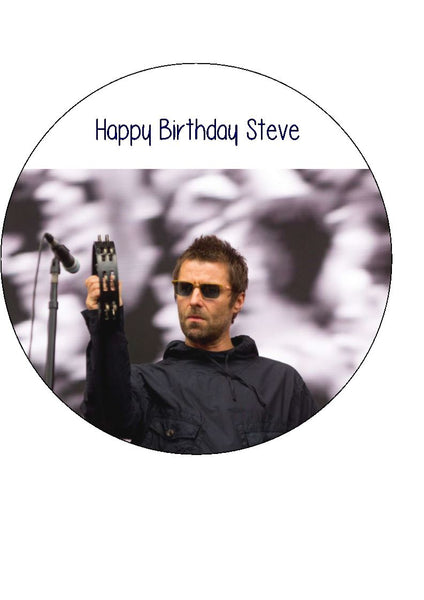 Liam Gallagher Edible Icing Cake Topper 01
