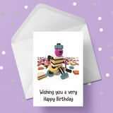 Liquorice Allsorts Birthday Card - Bertie Bassett Card