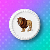 Lion Edible Icing Cake Topper 04