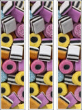 Liquorice Allsorts Bertie Bassett Edible Icing Cake Topper