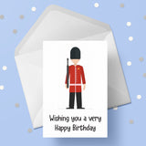 London Guard Birthday Card