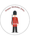 London Guard Edible Icing Cake Topper