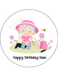 Mother's Day Edible Icing Cake Topper 11