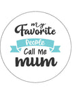 Mother's Day Edible Icing Cake Topper 12