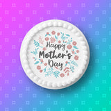 Mother's Day Edible Icing Cake Topper 14