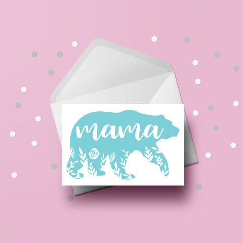 Birthday Card for Mum 13 - Mama Bear