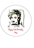 Madonna Edible Icing Cake Topper 03