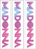 Madonna Edible Icing Cake Topper 03
