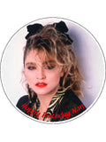 Madonna Edible Icing Cake Topper 01