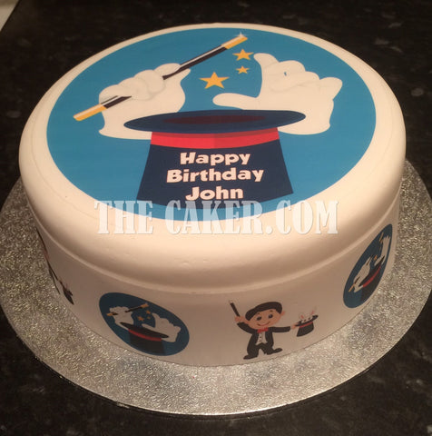 Magic Edible Icing Cake Topper 03
