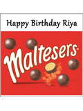 Maltesers Chocolate Edible Icing Cake Topper