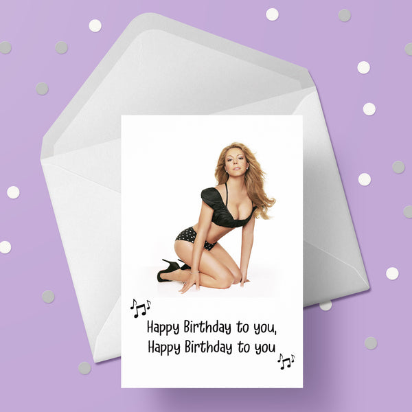Mariah Carey Birthday Card 02
