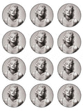 Marilyn Monroe Edible Icing Cake Topper 01