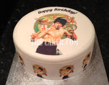 Bruce Lee Edible Icing Cake Topper 01