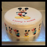 Mickey Mouse Edible Icing Cake Topper 01