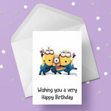 Minions Birthday Card 03