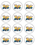 Minions Edible Icing Cake Topper 03 - Despicable Me