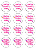 Mom Edible Icing Cake Topper 01