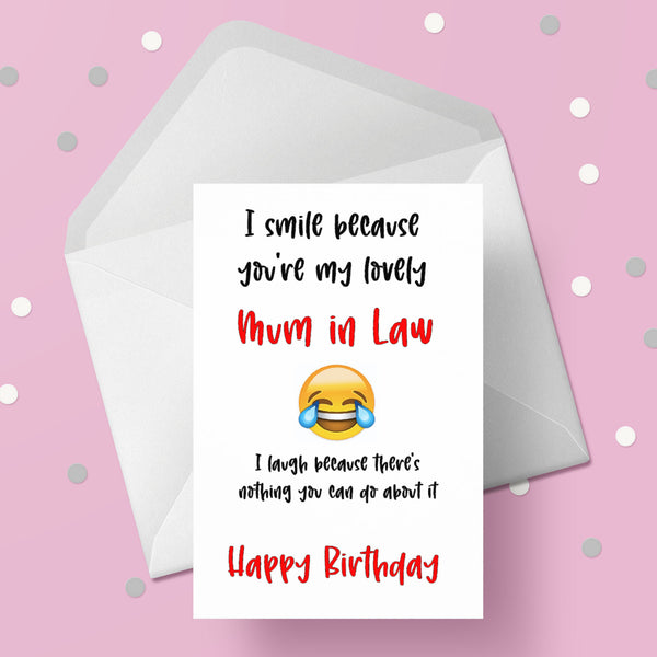Mother in Law Birthday Card 03
