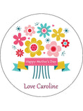 Mother's Day Edible Icing Cake Topper 04