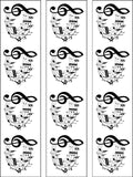 Music Notes Edible Cake Ribbon, Border (3 x pre-cut strips) 02