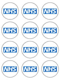NHS Logo Edible Icing Cake Topper