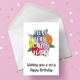 Nana Birthday Card 04 - Love being called Nana