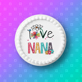 Nana Edible Icing Cake Topper 03
