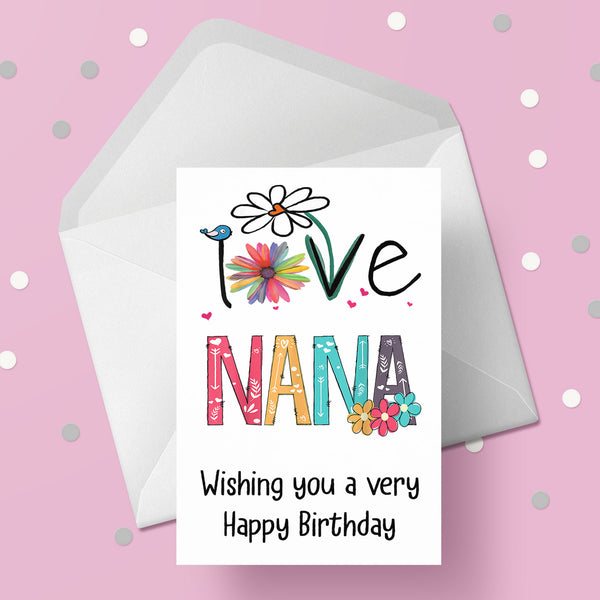 Nana Birthday Card 03