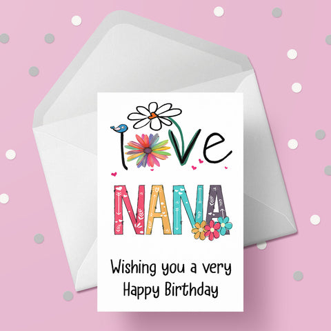 Birthday Card for Nana 03