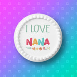 Nana Edible Icing Cake Topper 02