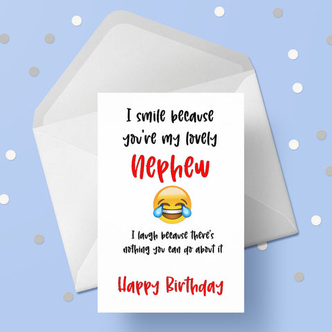 Birthday Card for Nephew 01