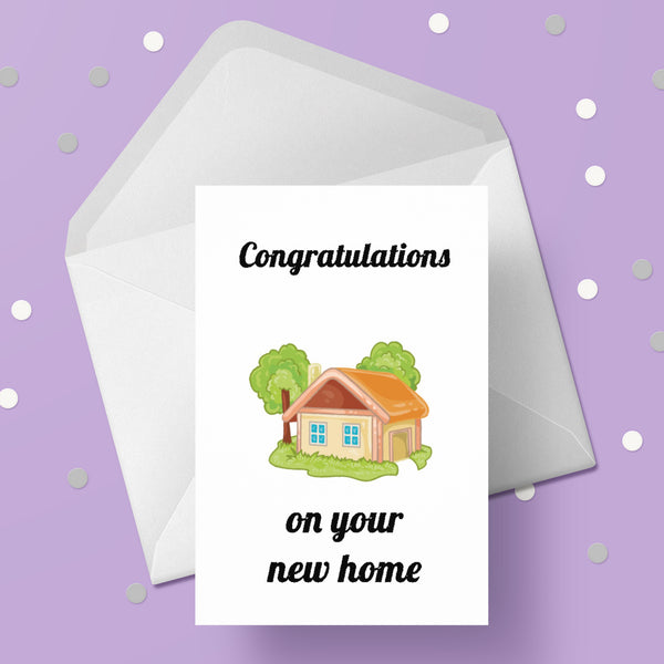 New Home Moving House Card 01