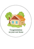 New Home Edible Icing Cake Topper 01