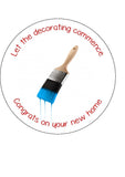 New Home Edible Icing Cake Topper 03