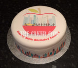 New York Edible Icing Cake Topper 03
