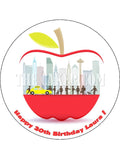 New York Edible Icing Cake Topper 03