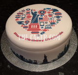 New York Edible Icing Cake Topper 05