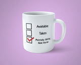 Niall Horan Mug - Funny mentally dating ...