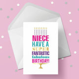 Niece Birthday Card 01