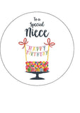 Niece Edible Icing Cake Topper 02