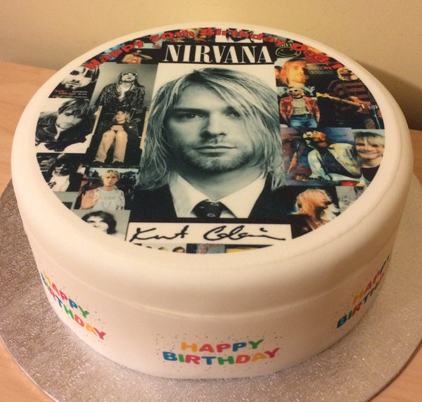 Nirvana Edible Icing Cake Topper 01