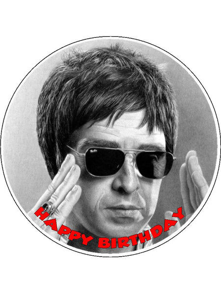 Noel Gallagher Edible Icing Cake Topper 01