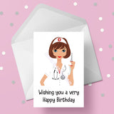 Nurse Birthday Card 01