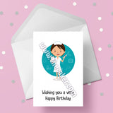 Nurse Birthday Card 03