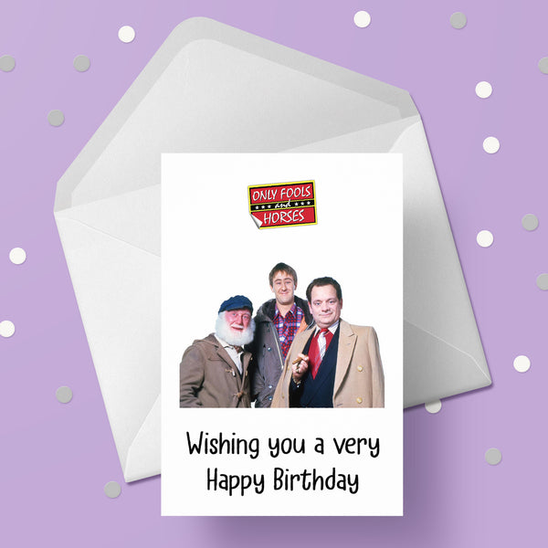 Only Fools & Horses Birthday Card 01
