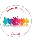 Orchestra Edible Icing Cake Topper or Ribbon
