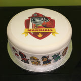 Paw Patrol Marshall Edible Icing Cake Topper